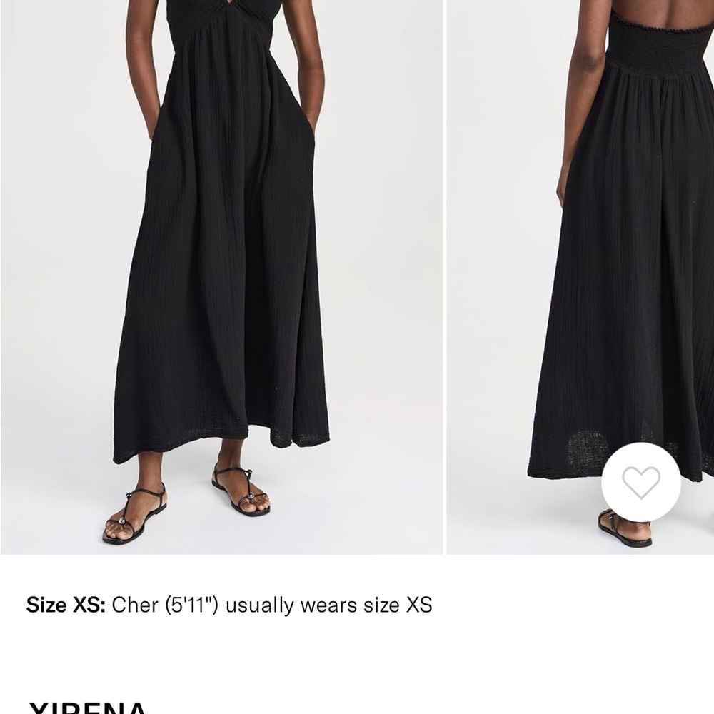 XiRENA Elegant Black Maxi dress